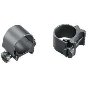 Weaver Mounts 49040 Detachable Top Mount Rings Matte Black 1" Low