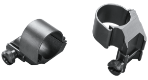 Weaver Mounts 49045 Detachable Top Mount Dual Extension Rings Matte Black 1" High