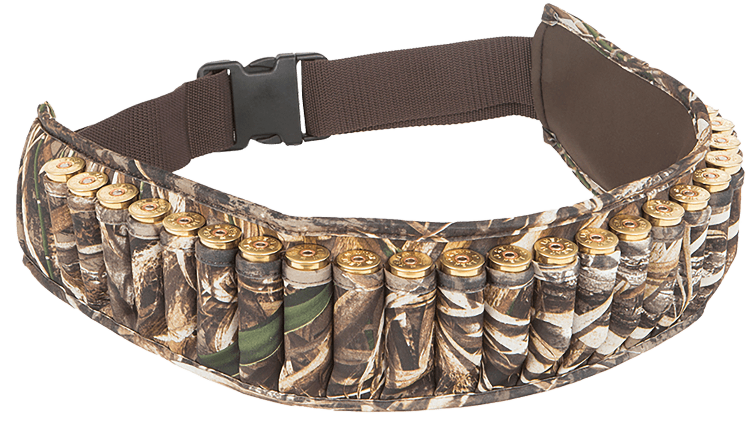 Allen 2525 Shell Belt Realtree Max-4 Neoprene Capacity 25rd Shotgun Shotgun Waist Mount Adjustable Belt