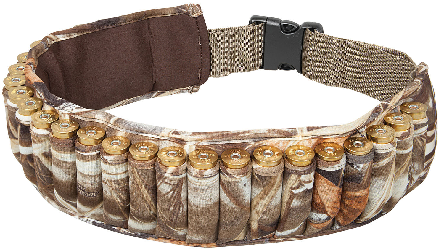 Allen 2525 Shell Belt Realtree Max-4 Neoprene Capacity 25rd Shotgun Shotgun Waist Mount Adjustable Belt - Image 2