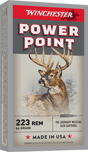 Winchester Ammo X223R2 Power-Point 223 Rem 64 gr Power Point 20rd Box