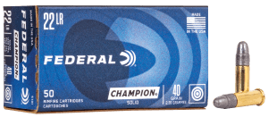 Federal 510 Champion Training Rimfire 22LR 40gr Lead Round Nose 50rd Box