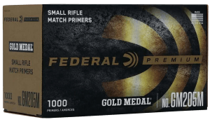 Federal GM205M Gold Medal Premium Small Rifle Multi Caliber 1000 Per Box
