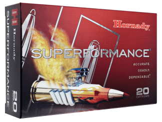 Hornady 80633 Superformance 7mmRemMag 162gr Super Shock Tip 20rd Box