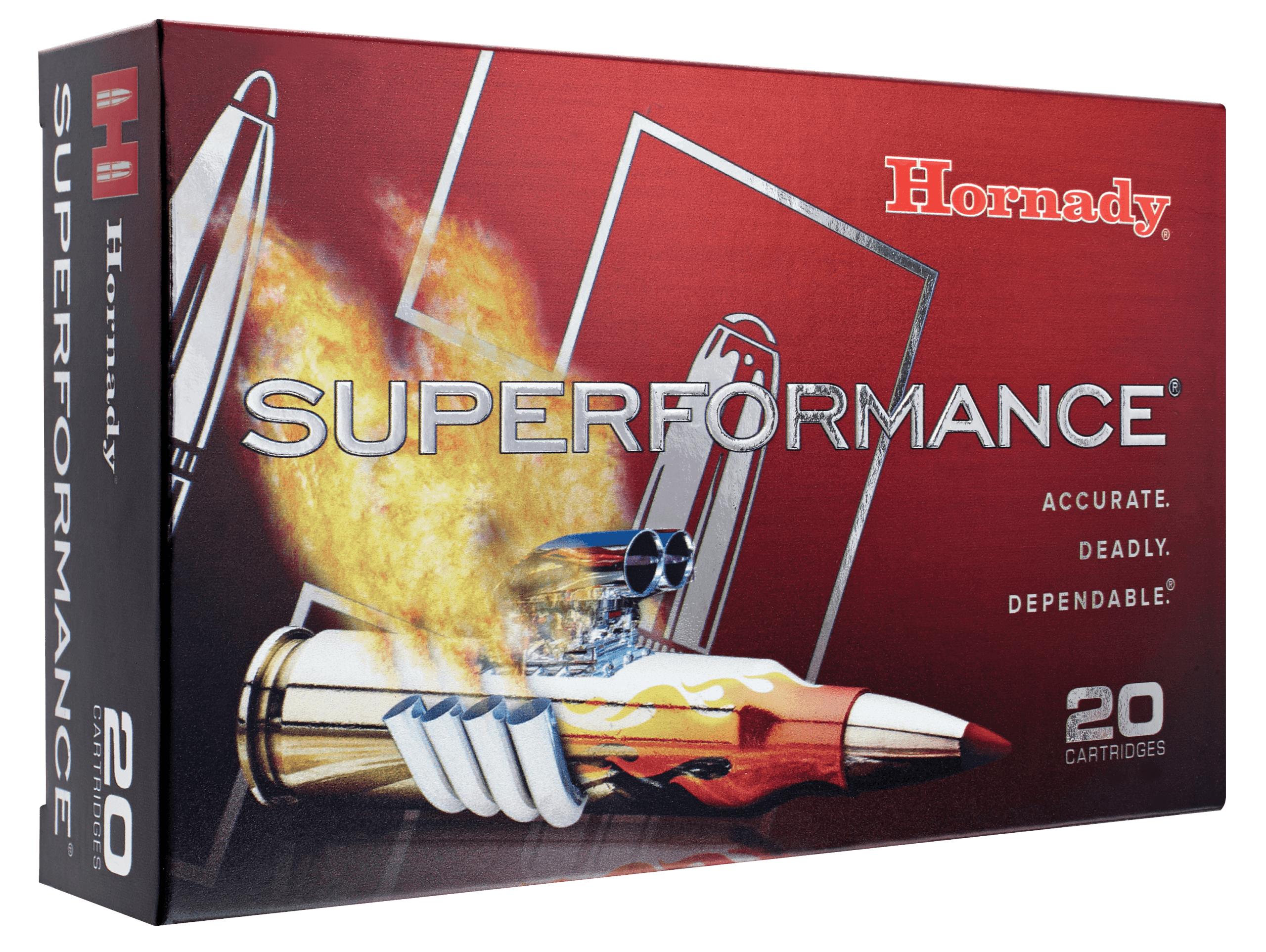 Hornady 80933 Superformance 308Win 150gr Super Shock Tip 20rd Box
