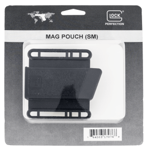 Glock MP17076 Mag Pouch  OWB Black Polymer  Belt Loop Mount Up To 2.25"  Fits G17/19/22/23/36/27/34/35
