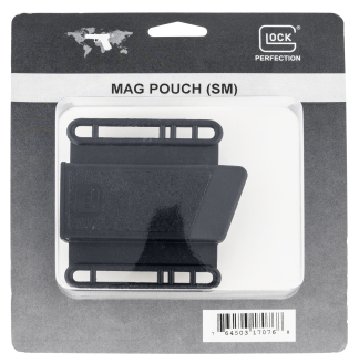 Glock MP17076 Mag Pouch  OWB Black Polymer  Belt Loop Mount Up To 2.25"  Fits G17/19/22/23/36/27/34/35