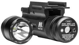 NcStar AQPTFLG Flashlight & Green Laser Combo Black Anodized 150 Lumens White Light Cree LED