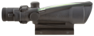 Trijicon 100156 ACOG Black Hardcoat Anodized 3.5x35mm Illuminated Green Horseshoe .223/5.56 BDC Reticle