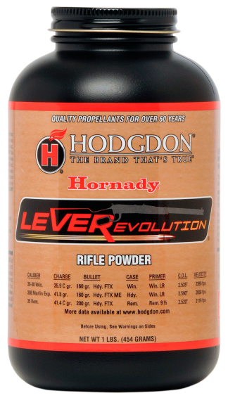 Hodgdon HLR1 LEVERevolution Rifle Powder 1LB