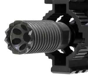 Troy Ind SBRACLM06BT00 Claymore Muzzle Brake Black Steel with 5/8-24 tpi Threads & 2.25" OAL for 308 Win AR-Platform"
