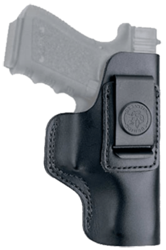 DeSantis Gunhide 031BA85Z0 Insider IWB Black Leather Belt Clip Fits 1911 4-5" Barrel Right Hand