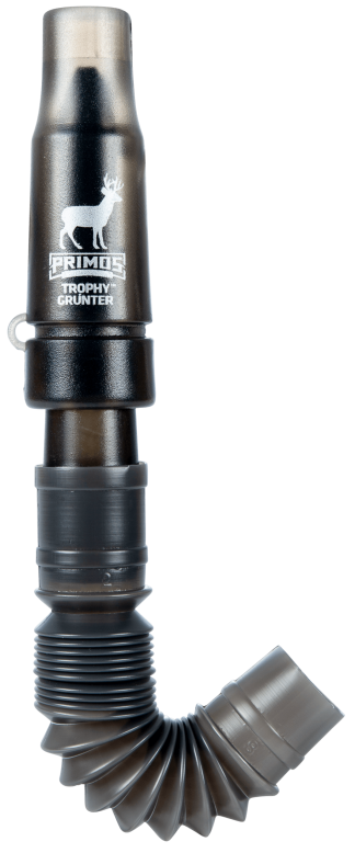 Primos 707 Trophy Grunter Grunter Call Single Reed Attracts Deer Black Plastic
