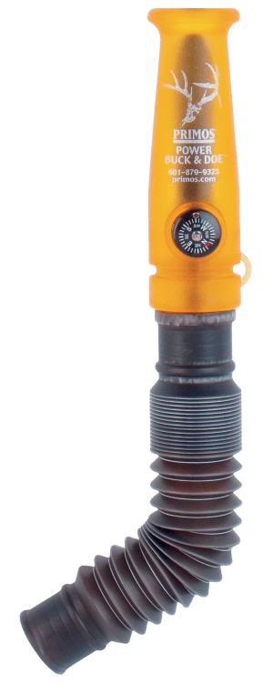 Primos 729 Power Grunter Call Single/Double Reed Attracts Deer Black/Gold Plastic