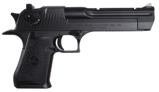 Magnum Research DE44CA Desert Eagle Mark XIX *CA Compliant 44 Rem Mag 6" 8+1 Black Carbon Steel Frame & Slide Black Rubber Grip