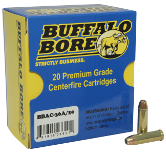 Buffalo Bore Ammunition 8G Buffalo-Barnes Strickly Business 45-70 Gov 350 gr Barnes TSX Flat Nose Lead Free 20rd Box