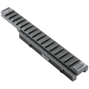 Weaver Mounts 99673 Flat Top Riser Rail Black Anodized Aluminum Fits AR15/M16 Screws Mount