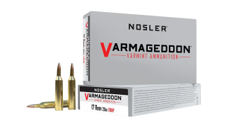 Nosler 65100 Varmageddon Varmint 17 Rem 20 gr Flat Base Hollow Point (FBHP) 20rd Box