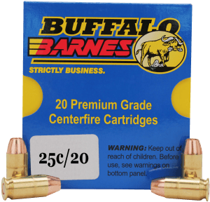 Buffalo Bore Ammunition 25C20 Buffalo-Barnes Strictly Business 357 Sig 125 gr Barnes TAC-XP Lead Free 20rd Box
