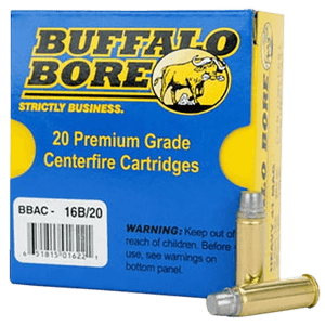 Buffalo Bore Ammunition 16B20 Heavy Strictly Business 41 Rem Mag 230 gr Hard Cast Semi-Wadcutter 20rd Box