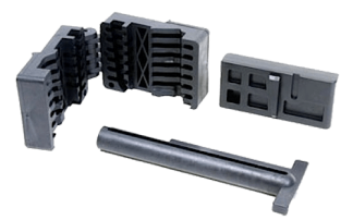 ProMag PM123A Lower Receiver Vise Block Set Black Polymer Rifle AR-15 M16 3 Pieces