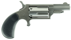 North American Arms 22MGRC Mini-Revolver 22 WMR 5rd 1.63" Barrel Stainless Steel Barrel/Cylinder/Frame Exclusive Black Rubber Grip