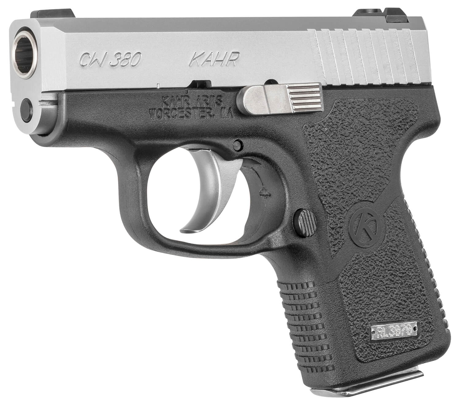 Kahr Arms CW3833 CW 380 ACP Caliber with 2.58" Barrel 6+1 Capacity Black Finish Frame Serrated Matte Stainless Steel Slide & Textured Polymer Grip - Image 3