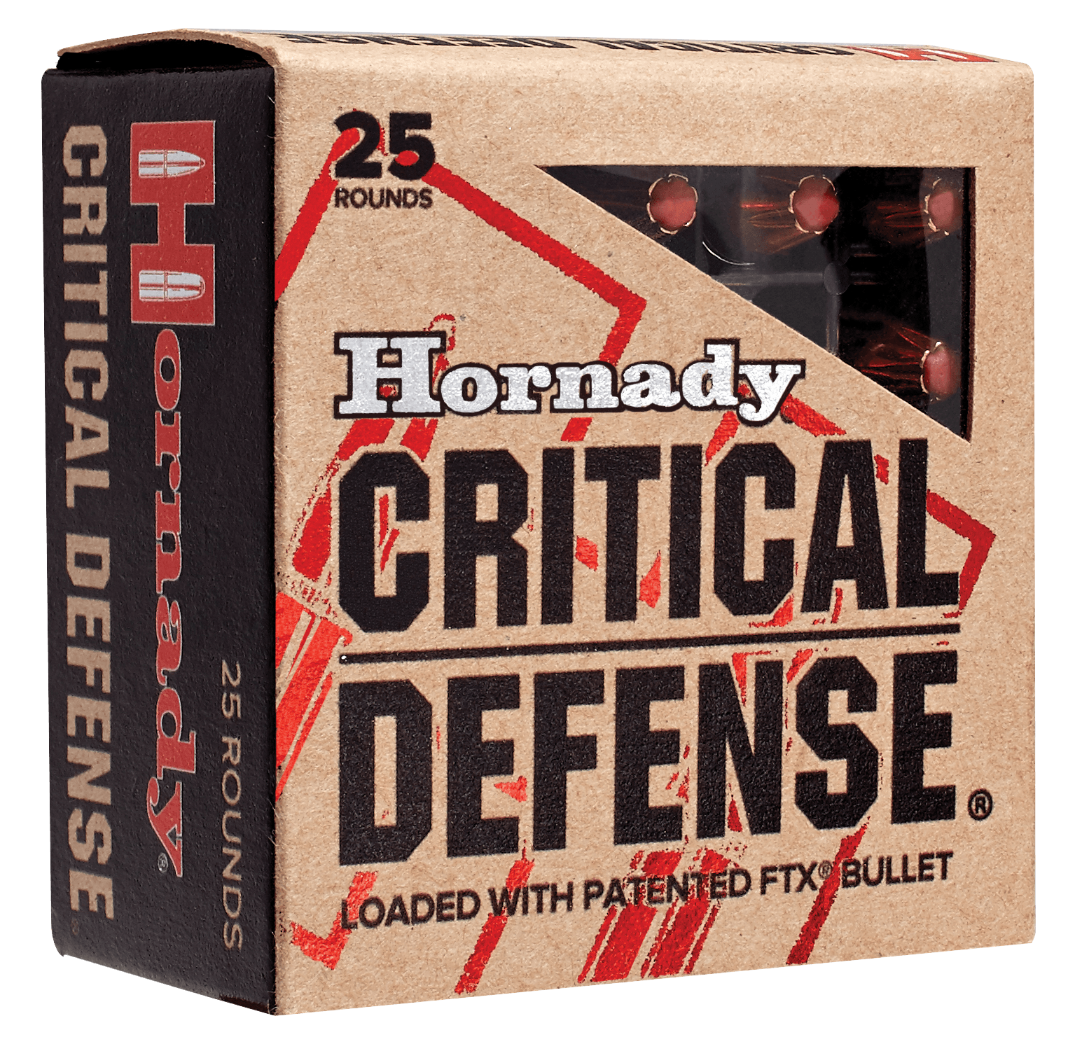 Hornady 90060 Critical Defense 32 H&R Mag 80 gr Hornady Flex Tip eXpanding 25rd Box