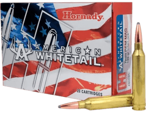 Hornady 80591 American Whitetail InterLock 7mm Rem Mag 139 gr InterLock Spire Point 20rd Box