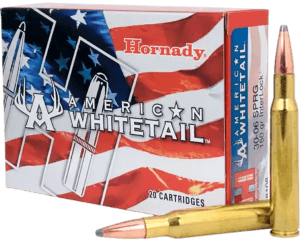 Hornady 8108 American Whitetail InterLock 30-06 Springfield 150 gr InterLock Spire Point 20rd Box