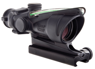 Trijicon 100209 ACOG Black Hardcoat Anodized 4x32mm Illuminated Green Crosshair .223/5.56 BDC Reticle