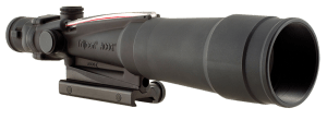Trijicon 100173 ACOG Black Hardcoat Anodized 5.5x50mm Illuminated Red Chevron .223/5.56 BDC Reticle