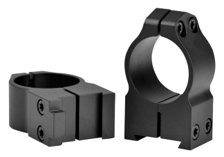 Warne 2BM Maxima Scope Ring Set Fixed For Rifle CZ 550/557 Dovetail High 1" Tube Matte Black Steel