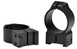 Warne 15BM Maxima Scope Ring Set Fixed For Rifle CZ 550/557 Dovetail High 30mm Tube Matte Black Steel