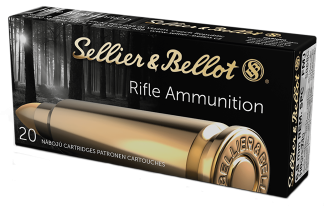 Sellier & Bellot SB68C Rifle 6.8mm Rem SPC 110 gr Full Metal Jacket 20rd Box