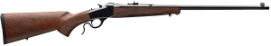 Winchester Repeating Arms 524100104 Model 1885 Low Wall Hunter 22 WMR 1rd 24 Blued Octagon Barrel & Steel Receiver Schnabel-Style Checkered Forearm Checkered Walnut Curved Grip Stock w/Pachmayr Decelerator Recoil Pad"