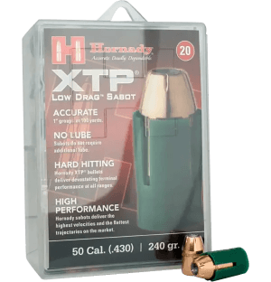 Hornady 6720 XTP High Performance 50 Cal XTP Hollow Point 240 gr 20