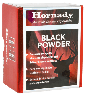 Hornady 6100 Lead Balls Black Powder 54 Cal Lead Ball 100