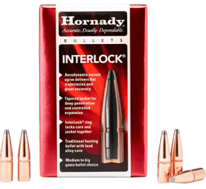 Hornady 2845 InterLock  7mm .284 162 gr Boat Tail Spire Point 100rd Box
