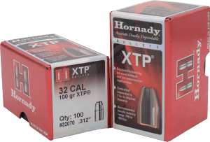 Hornady 32070 XTP 32 Caliber .312 100 GR Hollow Point 100 Box