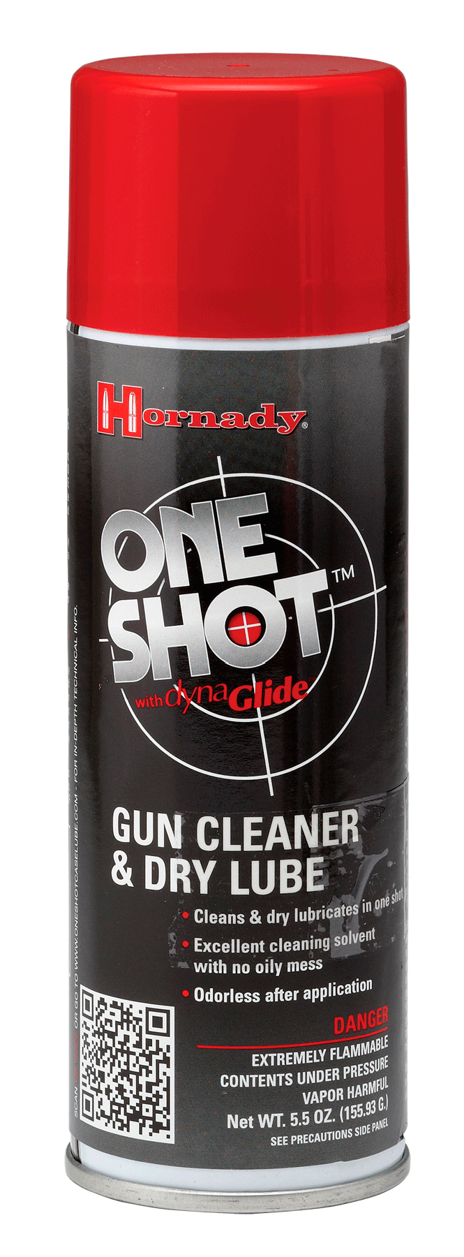 Hornady 9990 One Shot Gun Cleaner & Lube Against Corrosion & Lubricates 5 oz Aerosol