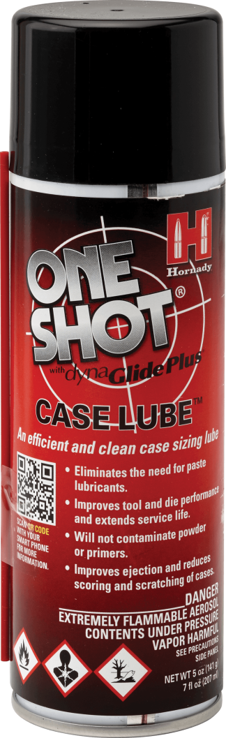 Hornady 9991 One Shot Case Lube Lubricates 5 oz Aerosol