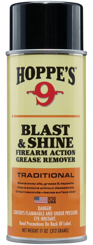Hoppe's CD1 No. 9 Blast & Shine Removes Dirt Grease Oil 11 oz. Aerosol Can