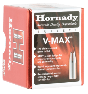 Hornady 21710 V-Max 17 Cal .172 20 gr V Max 100rd Box