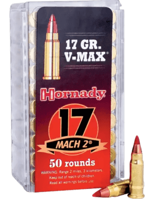 Hornady 83177 Varmint Express Rimfire 17 HM2 17 gr Hornady V-Max (VMX) 50rd Box