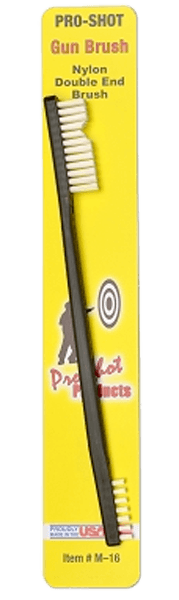 Pro-Shot M16 Gun Brush M4/M16 Double Ended Brush Nylon Bristles
