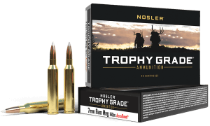 Nosler 47284 Trophy Grade Hunting 7mm Rem Mag 160 gr Nosler AccuBond 20rd Box