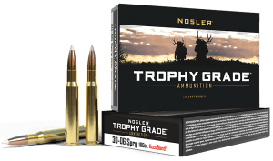 Nosler 46134 Trophy Grade 30-06 Springfield 180 gr Nosler AccuBond 20rd Box