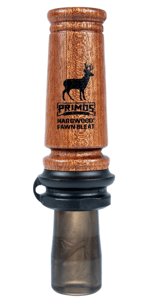 Primos 721 Hardwood Fawn Bleat Open Call Fawn Sounds Attracts Deer Brown Hardwood