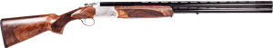 ATI ATIGKOF20SVE Cavalry SVE 20 Gauge 3" 2rd 26" Blued O/U Barrel Silver Engraved Metal Finish Oiled Turkish Walnut Stock Ejector 5 Chokes